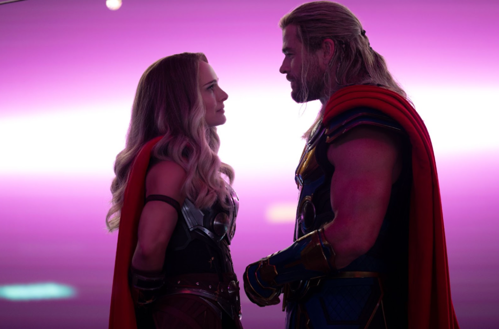 Thor y Jane Foster: un amor que trasciende el universo
