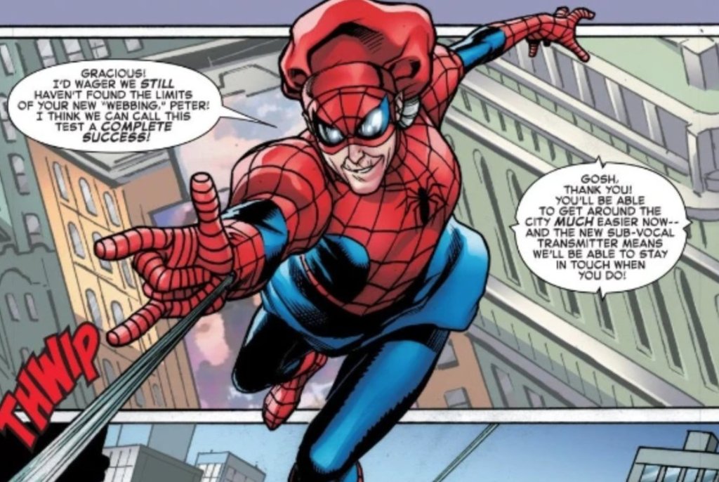 ¿Qué pasaría si la Tía May tuviera los poderes de&nbsp;Spider-Man?