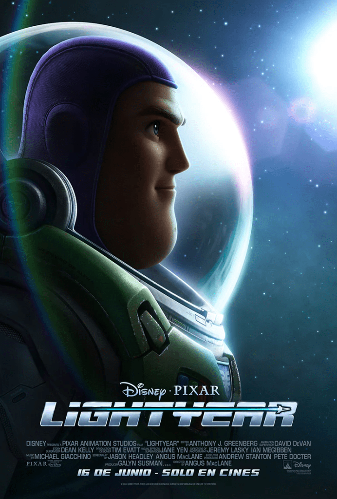 Lightyear poster película