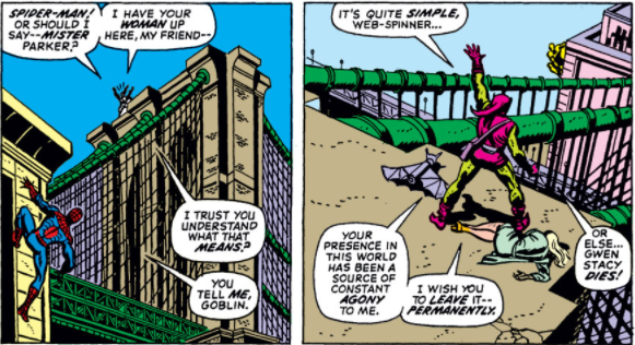 Spider-Man Duende verde puente 