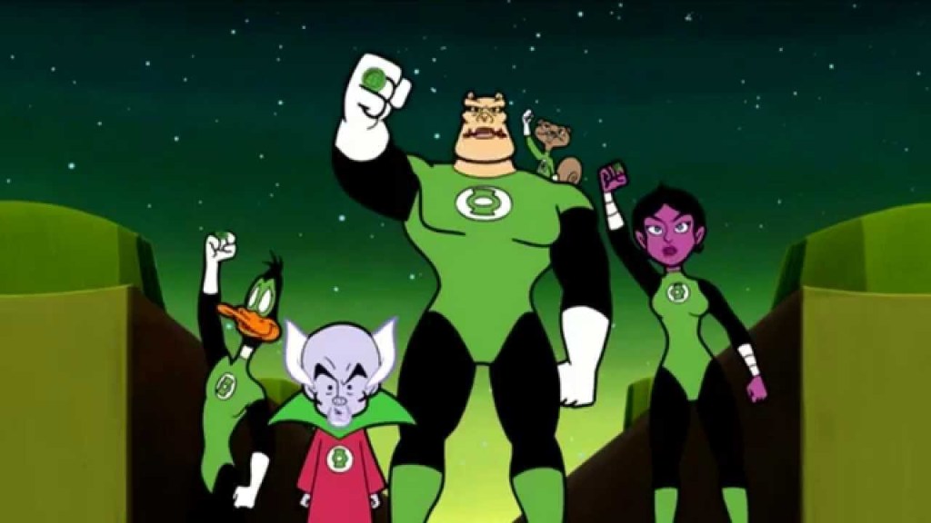 Pato Lucas Green Lantern Corps