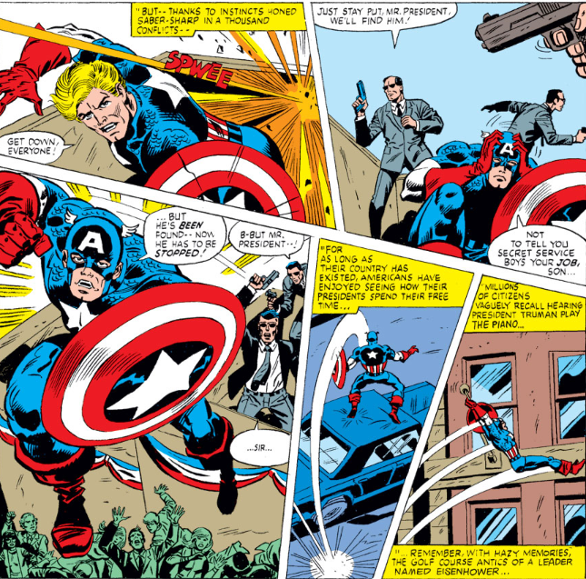 Capitán América Presidente electo