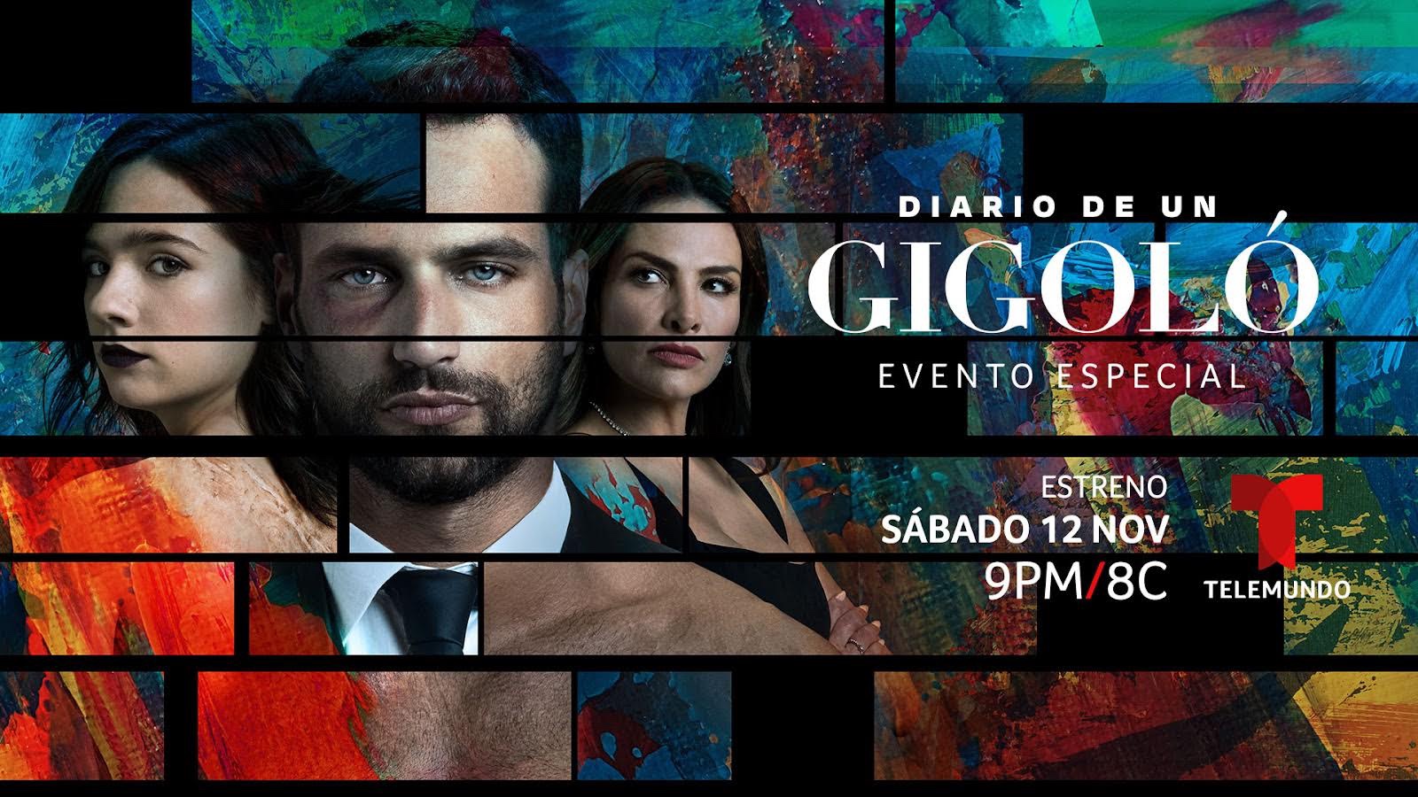 Telemundo anunció el estreno de Diario de un Gigoló
