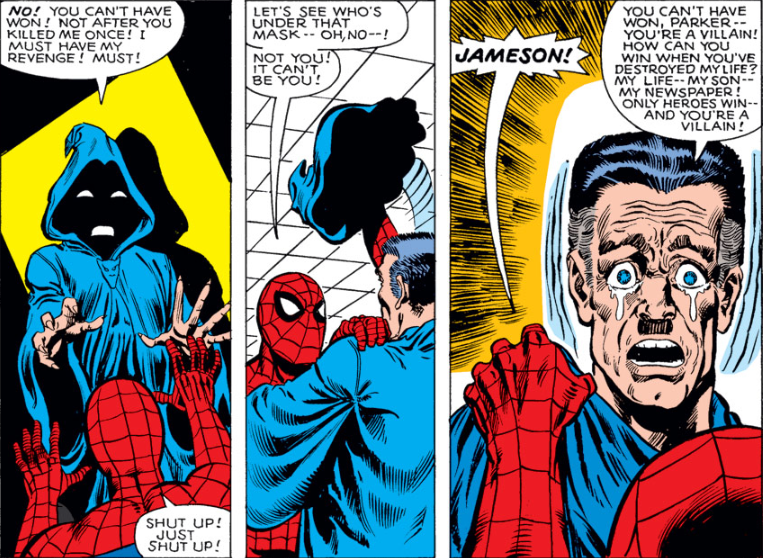 Spider-Man derrota a Jameson