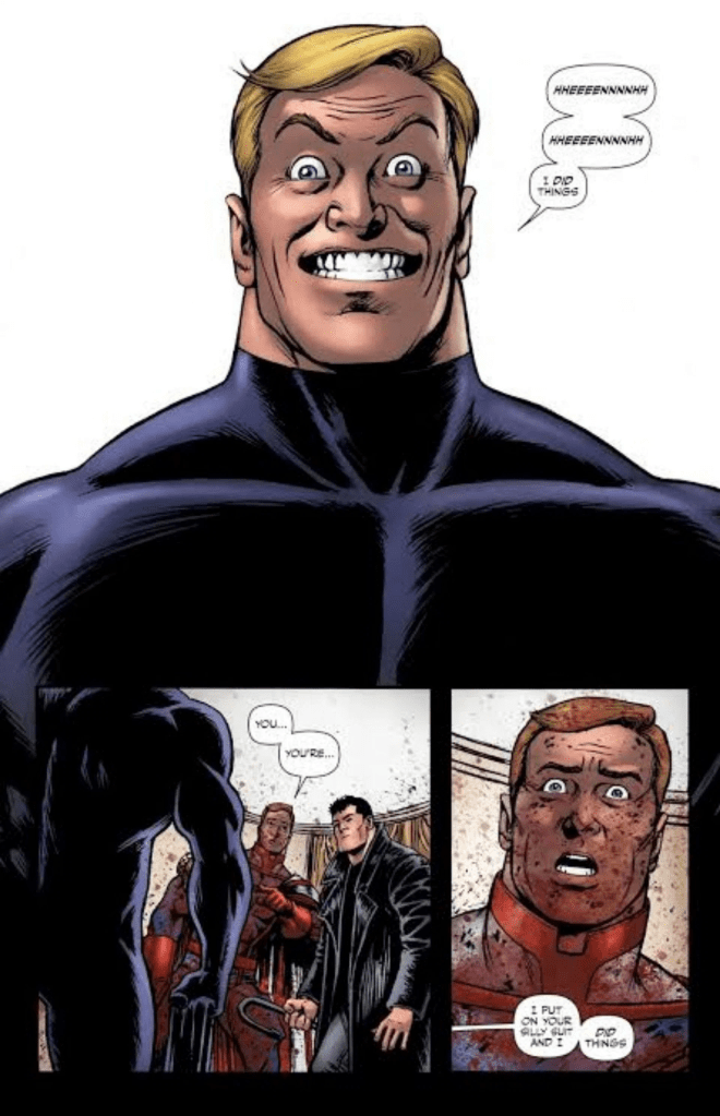 The Boys Diferencias comic serie