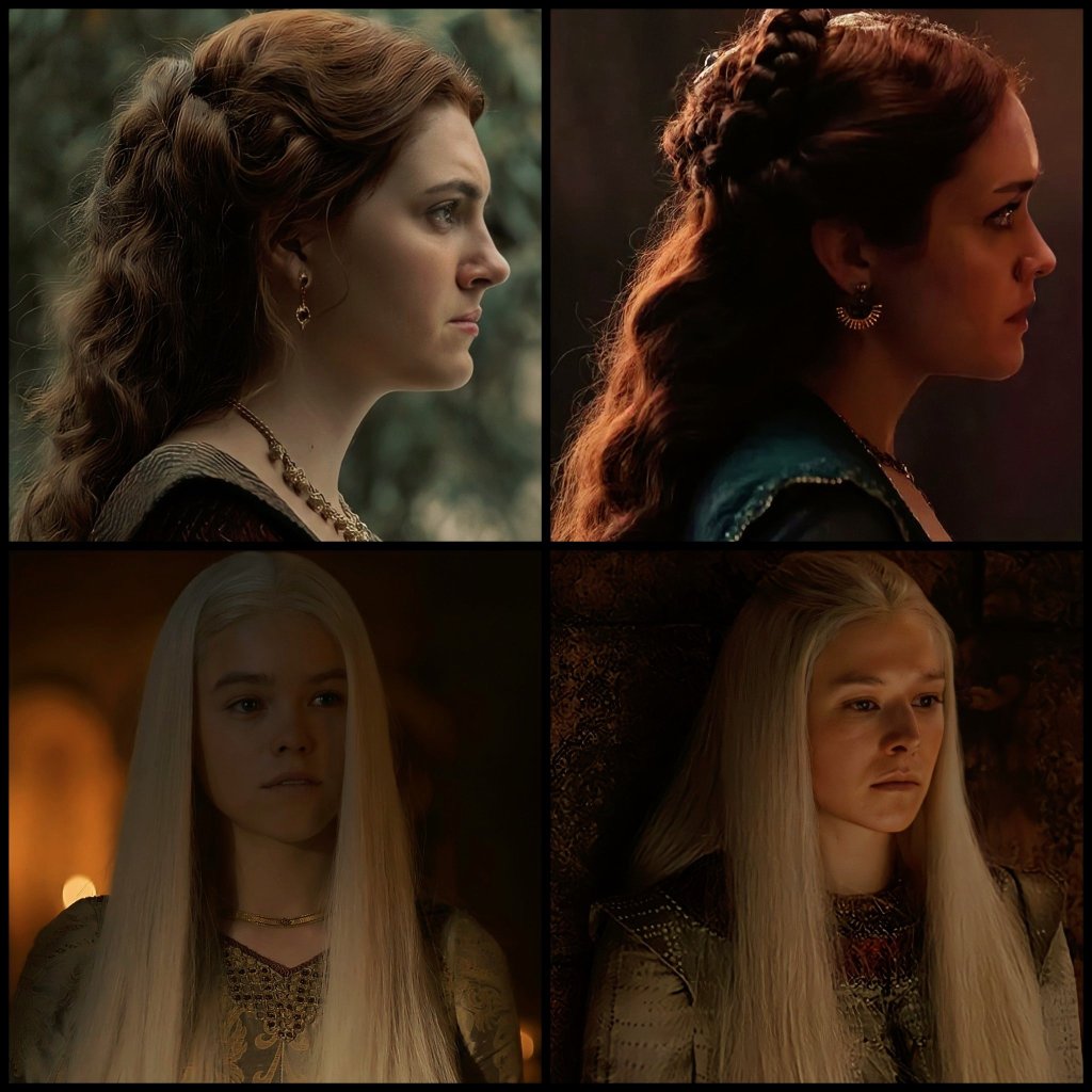 Versiones jóvenes de Alicent y Rhaenyra House of the Dragon reseña completa