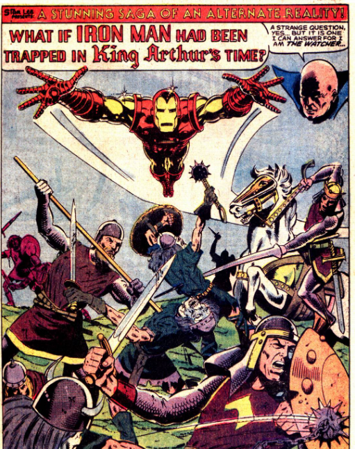 Iron Man Comic Rey Arturo portada