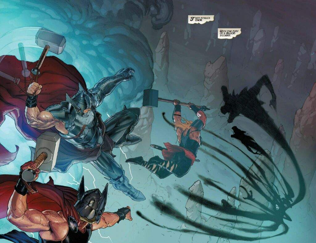 Thor vs Gorr Marvel Comics