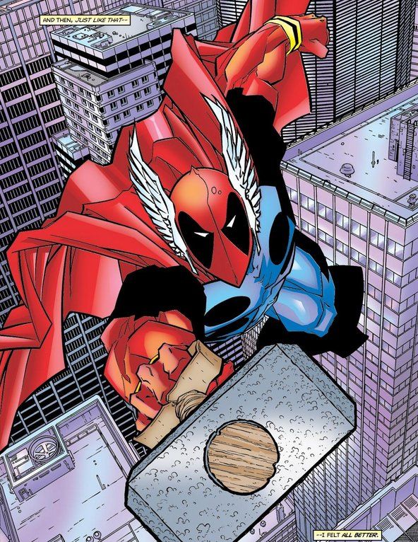 Deadpool Mjölnir