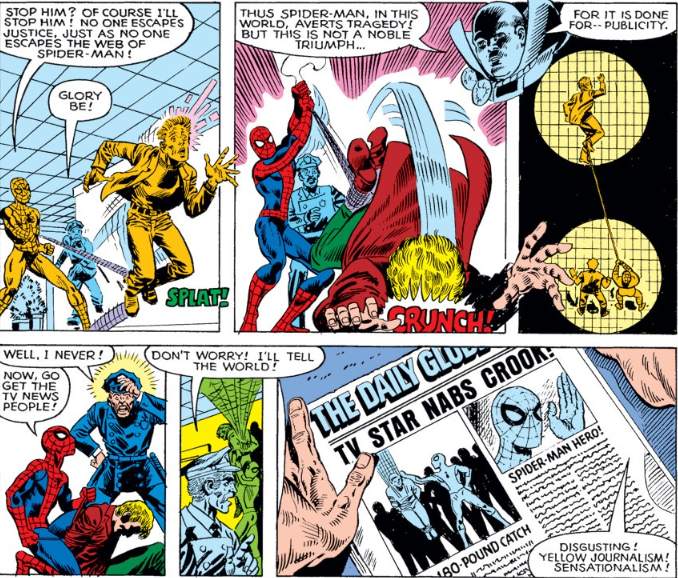 Spider-Man detiene el ladrón