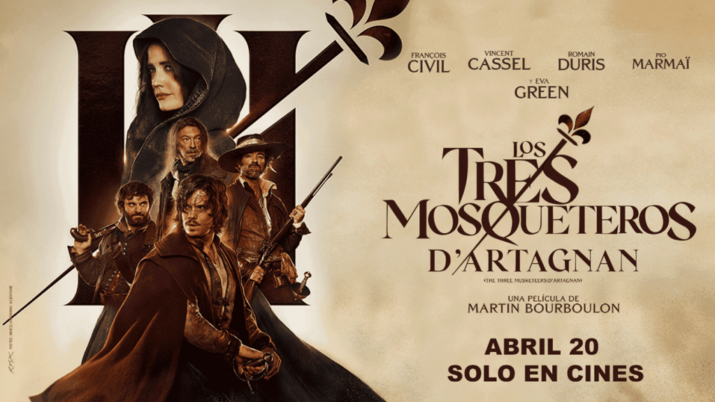 Los tres Mosqueteros: El amor a la patria lo puede&nbsp;todo