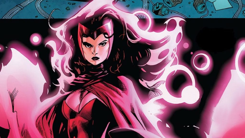 Heroínas de Marvel y DC Scarlet Witch