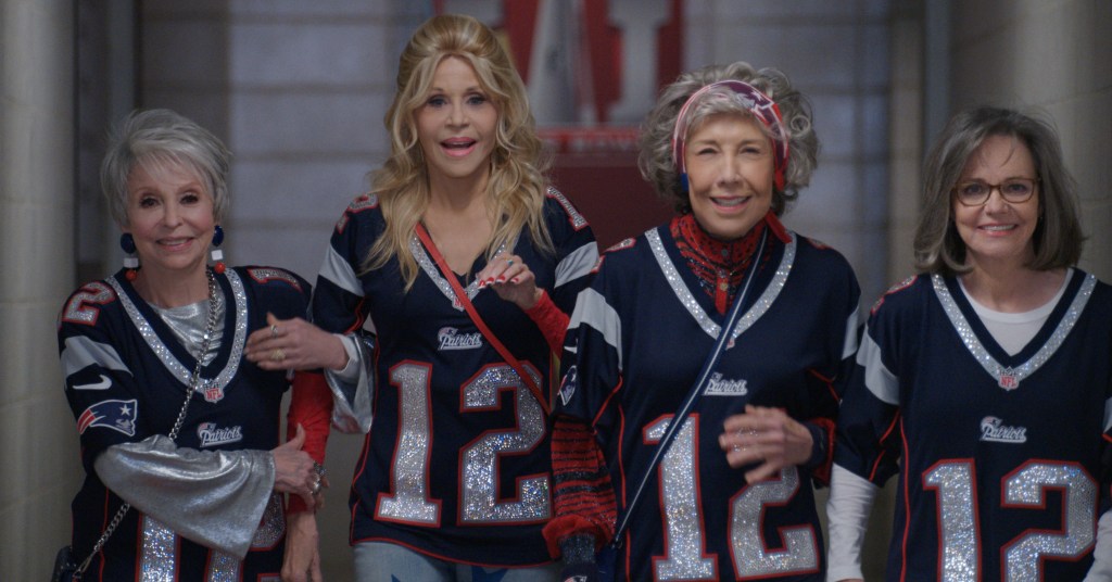 Tom Brady, Rita Moreno, Lily Tomlin, Jane Fonda y Sally Field en cines el 3 de febrero en ‘80 FOR&nbsp;BRADY