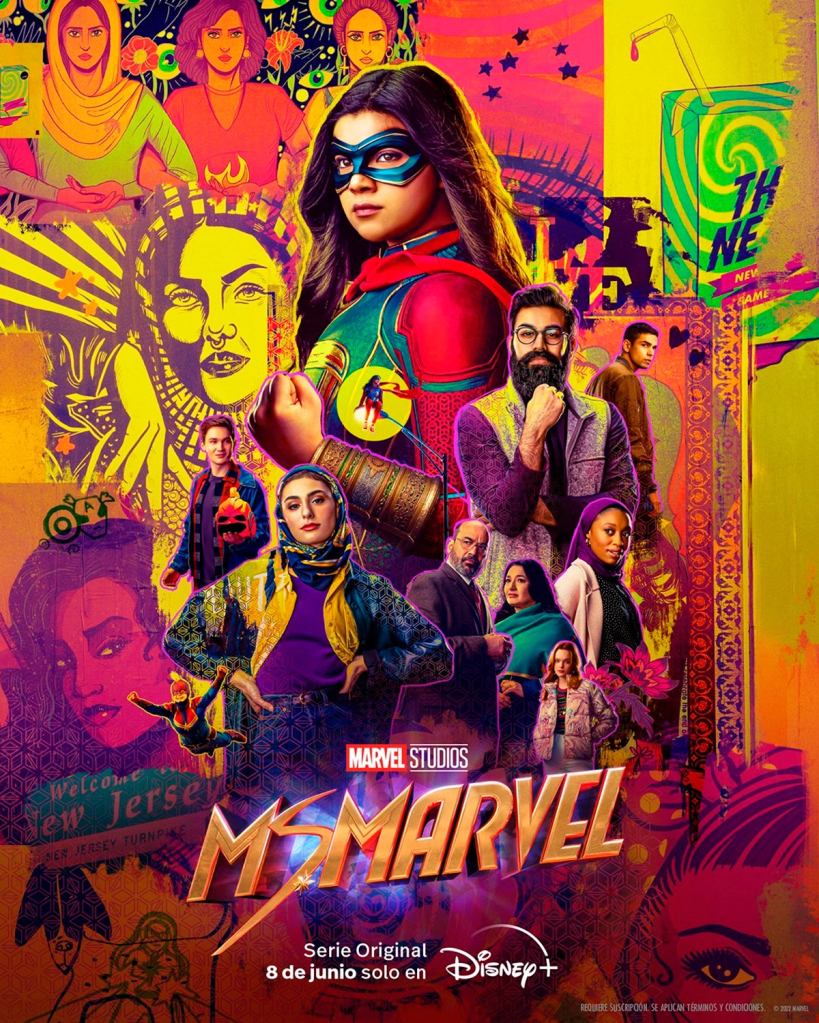 Poster oficial de Ms Marvel