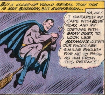 Superman se hace pasar por Batman