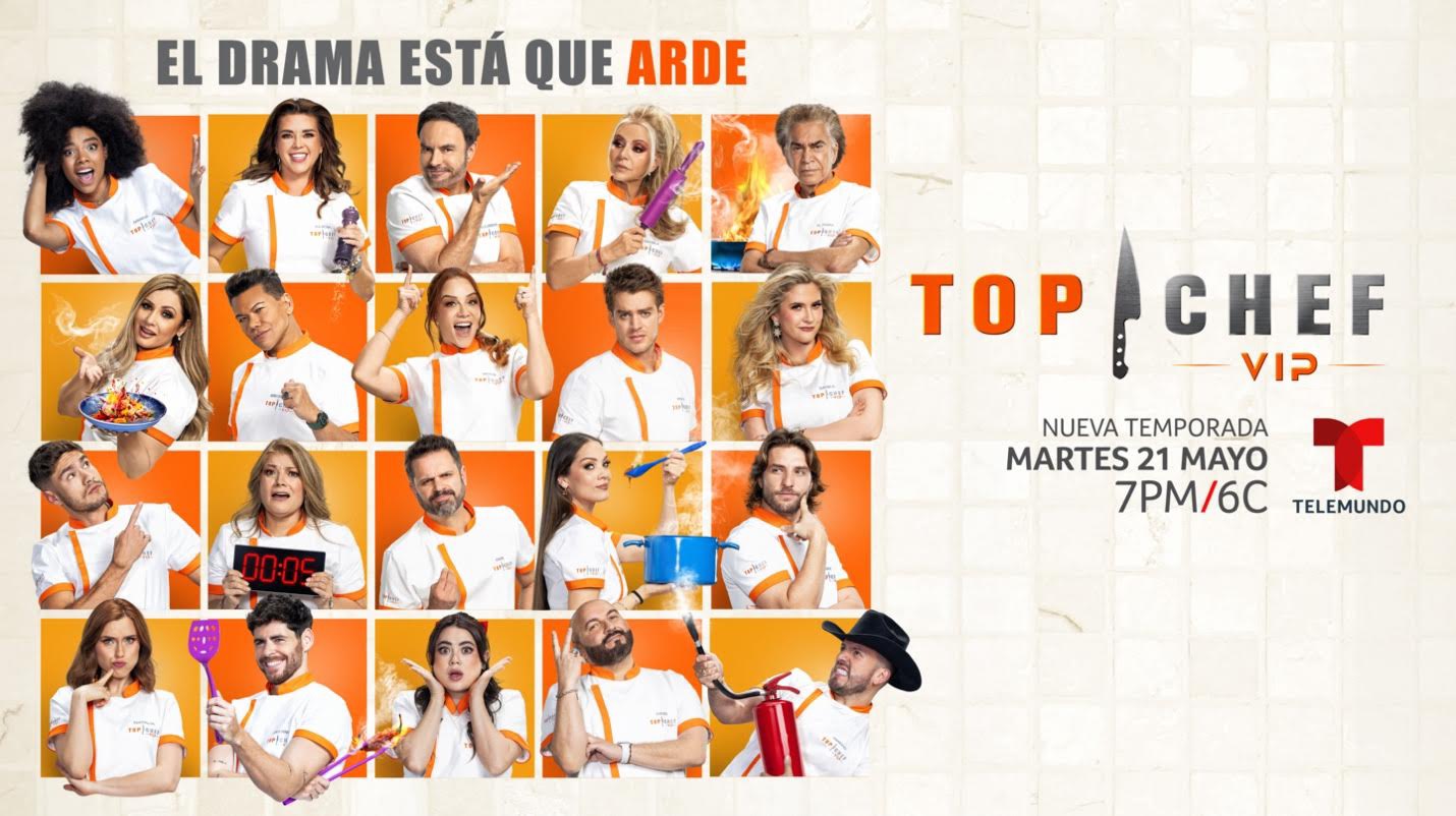 Top Chef VIP llega a Telemundo el 21 de mayo