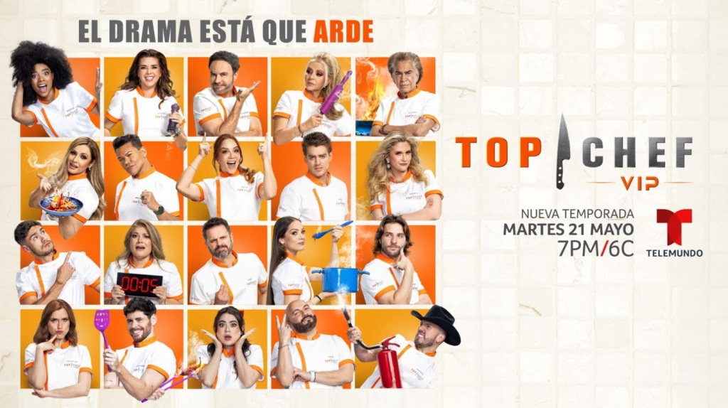 Top Chef VIP llega a Telemundo el 21 de mayo