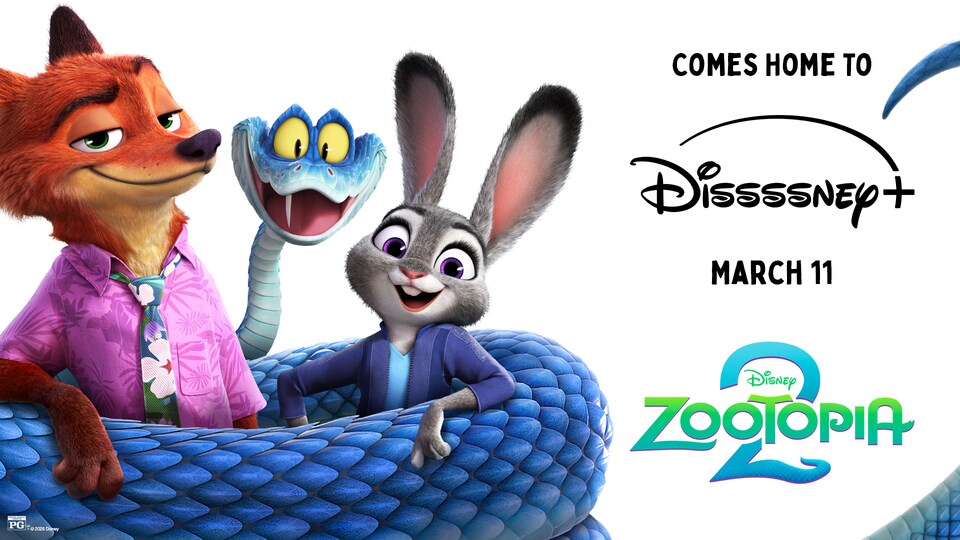VIVE EL FENÓMENO QUE ROMPIÓ RÉCORDS CUANDO ZOOTOPIA 2 LLEGUE A STREAMING EXCLUSIVAMENTE EN DISNEY+ EL 11 DE MARZO